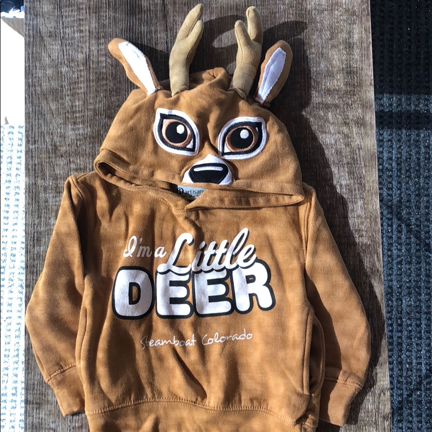 2t  Hoodie  Steamboat Co  Little Deer